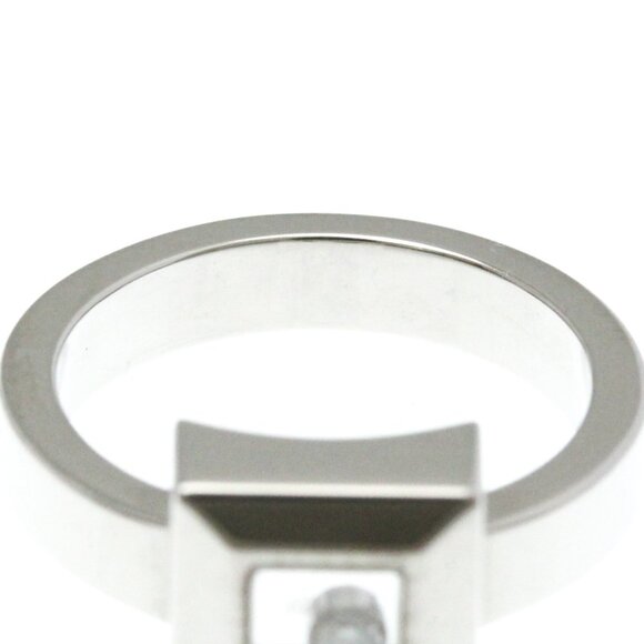 CHOPARD 18k White Gold Diamond Ring - Picture 8 of 11